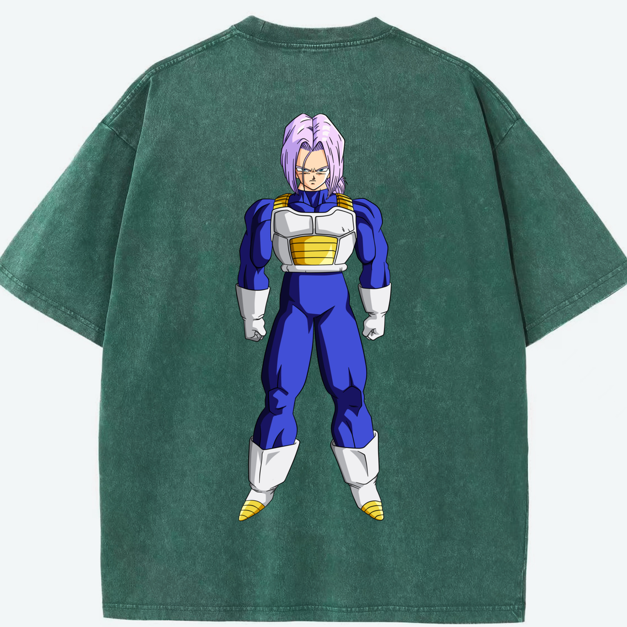 （画像用） ドラゴンボール DRAGON BALL 綿100% ヴィンテージ風 半袖Tシャツ（背面プリント）